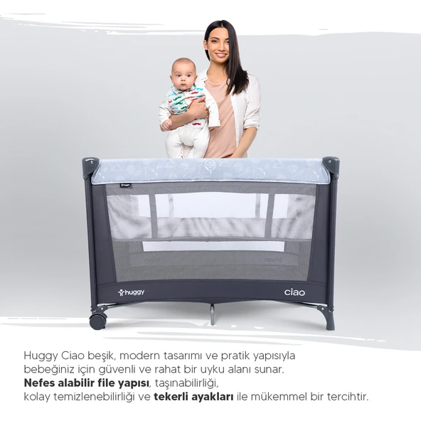 Huggy Ciao Park Yatak Oyun Parkı ve Yatak - 9