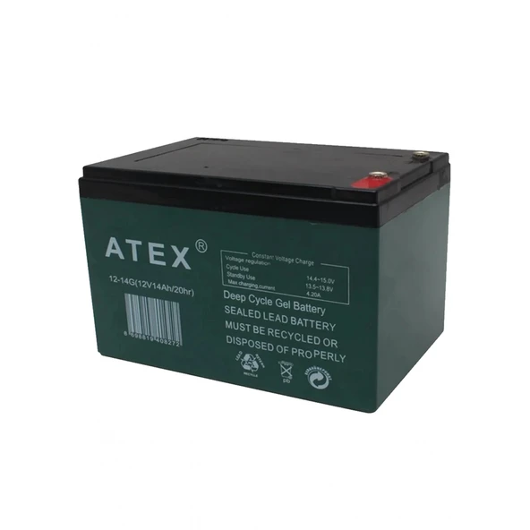 14 Amper 12 Volt Kuru Tip Akü ürün görseli