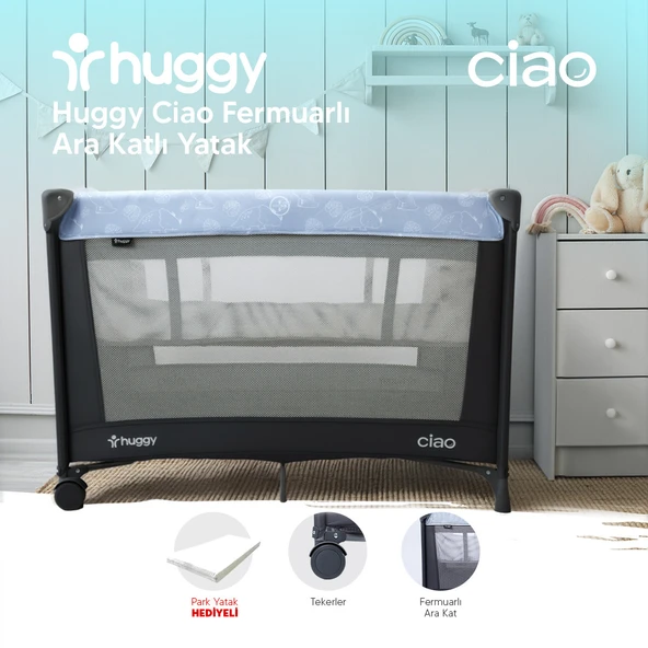 Huggy Ciao Park Yatak Oyun Parkı ve Yatak - 3