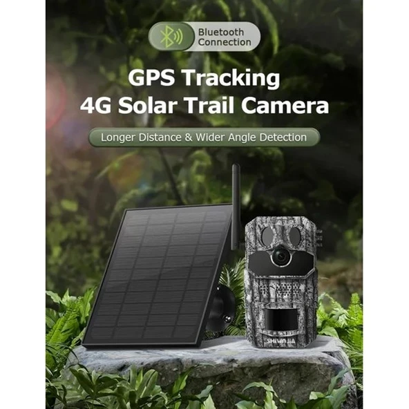 AVENIR 3MP SOLAR AV-S443H GPS BLACK LIGHT 4G FOTOKAPAN - Resim 6
