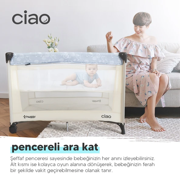 Huggy Ciao Park Yatak Oyun Parkı ve Yatak - 4