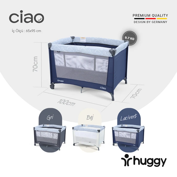 Huggy Ciao Park Yatak Oyun Parkı ve Yatak - 7