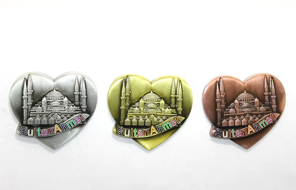 Yöresel Sultanahmet Magnet Kalp Tasarımlı ürün görseli 1