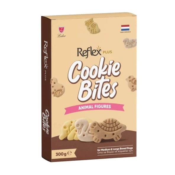 Reflex Plus Animal Figures Orta ve Büyük Irk Yetişkin Köpek Ödül Maması 300 gr ürün görseli 1