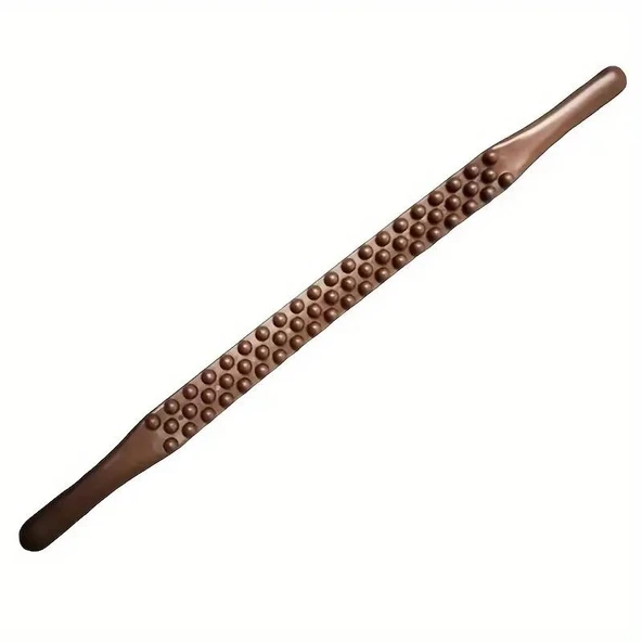 Valkyrie 59 Boncuklu Meridyen Masaj Aleti Boyun Sırt & Karın İçin Derin Doku Rulosu