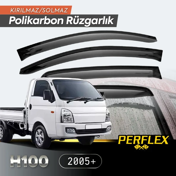 Hyundai H100 Kamyonet 2005+ Cam Rüzgarlığı V2 Mugen ürün görseli 1