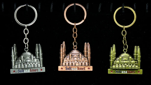 Metal Sultanahmet Anahtarlık ürün görseli 1