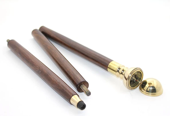 Pirinç Pusulalı Baston Model 2 ürün görseli 1