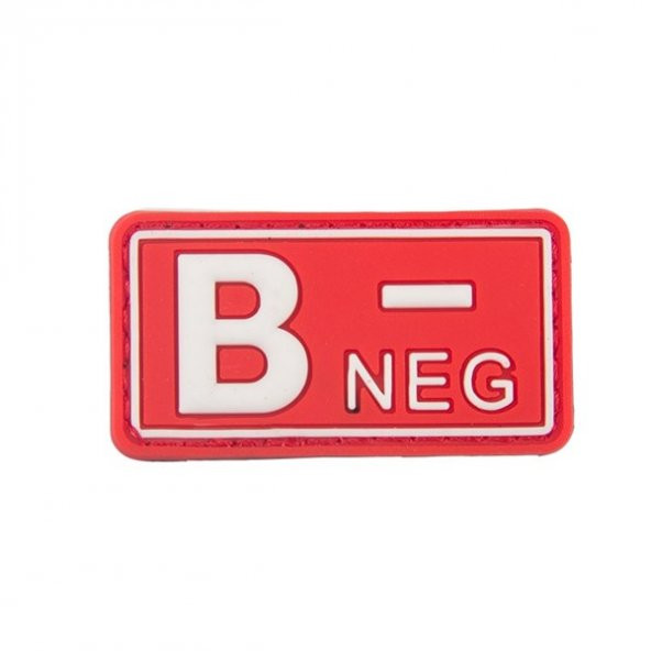 B RH (-) Negatif Kan Grubu Patch Arma - 1