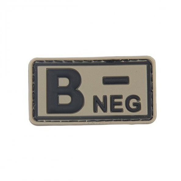 B RH (-) Negatif Kan Grubu Patch Arma - 2