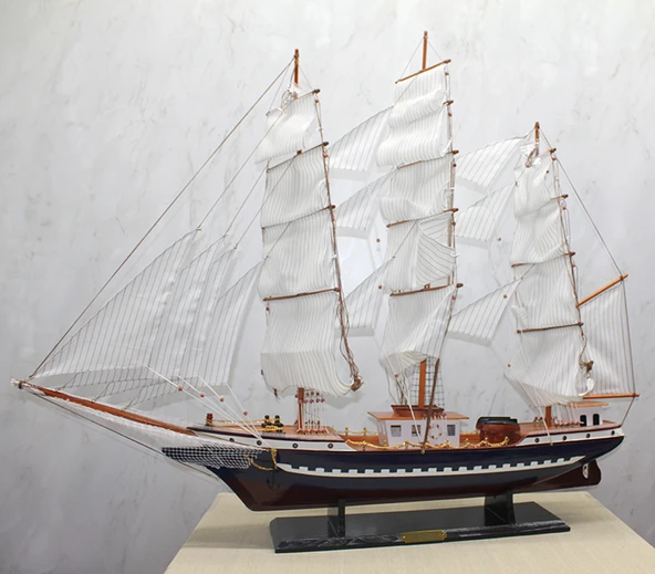 Ahşap Yelken Gemi Model 4 ürün görseli 1