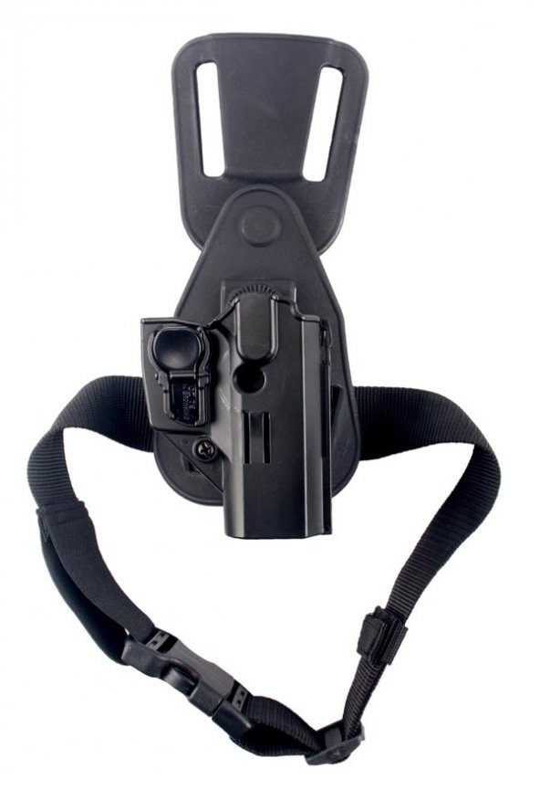 Acar Sarsılmaz K12-K12 Sport Polimer Alçak Taşıma Silah Kılıfı Siyah - 2