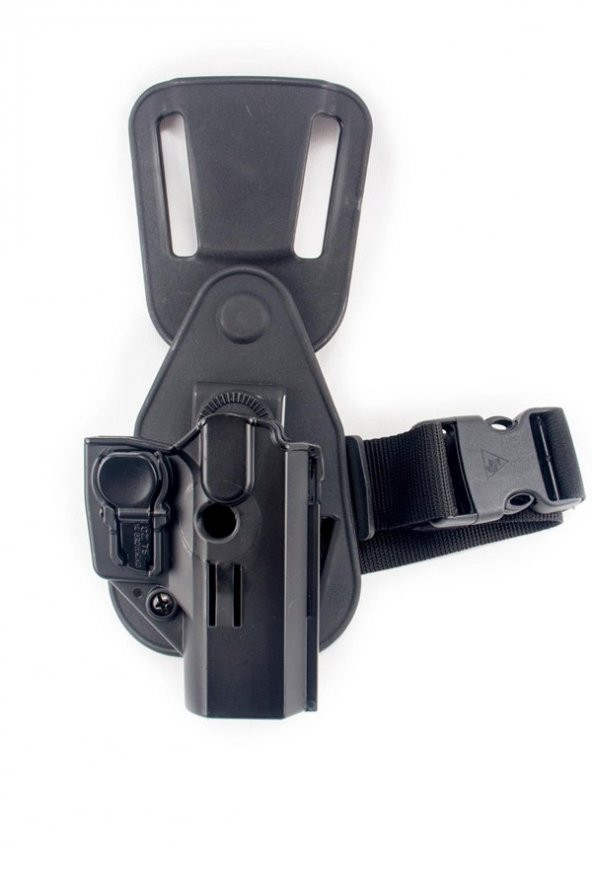 Acar Sarsılmaz K12-K12 Sport Polimer Alçak Taşıma Silah Kılıfı Siyah - 3