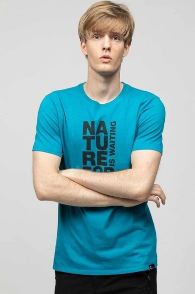 Panthzer Taylor Erkek  Mavi Tişört - 2