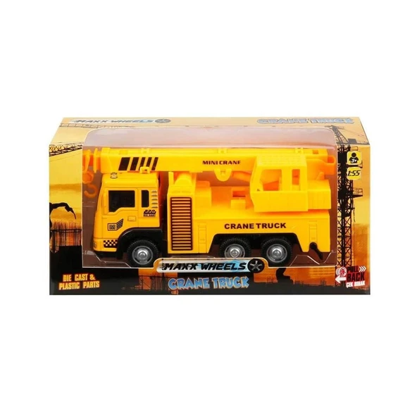 1:55 Maxx Wheels Çek Bırak Vinç - 1 Adet Stokta Olan Gönderilir - Resim 2