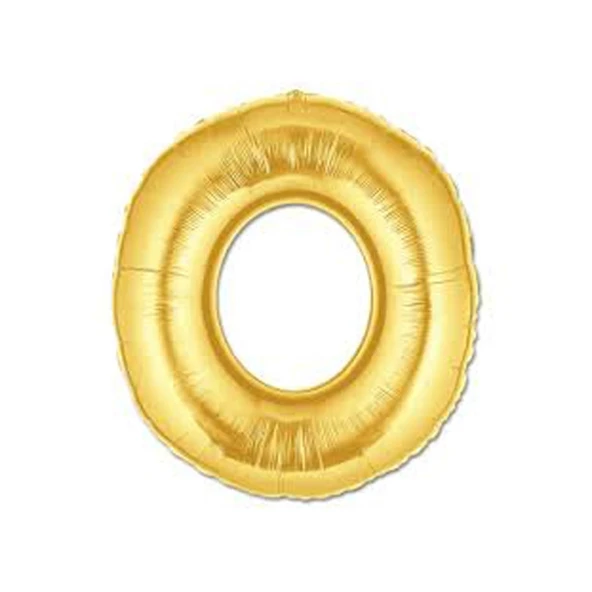 Altın Sarısı Folyo Harf Balon 1 Metre ürün görseli 1