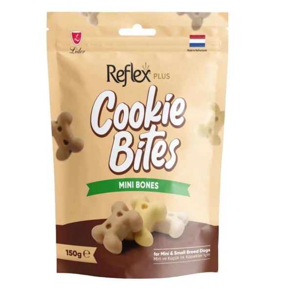 Reflex Plus Mini Bones Mini ve Küçük Irk Yetişkin Köpek Ödül Maması 150 gr ürün görseli 1