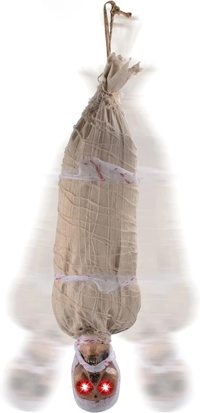 Halloween Sensörlü Işıklı Hareketli Mumya ürün görseli