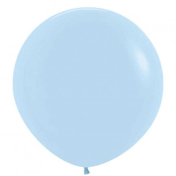 Mavi Makaron Lateks Balon 45 cm
