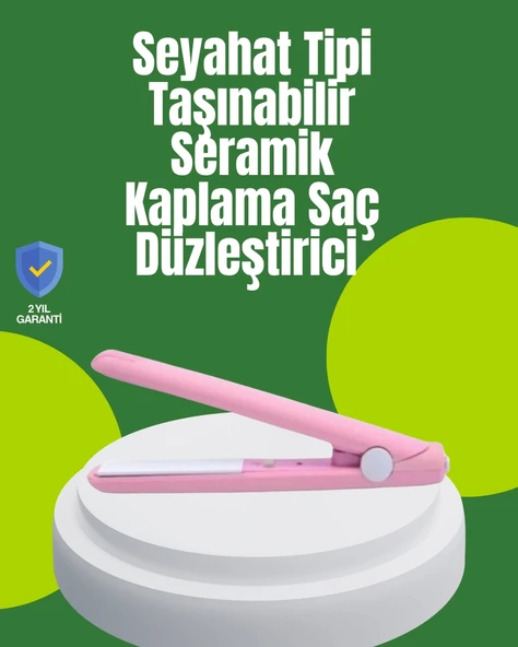 Yüzer Plakalı Kompakt Bukle Maşası – Elastik Tutuculu, Saç Dostu Profesyonel Tasarım ürün görseli 1