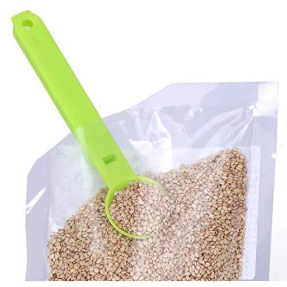 Ölçme Kaşıklı Poşet Klipsi 3'lü Paket - 5
