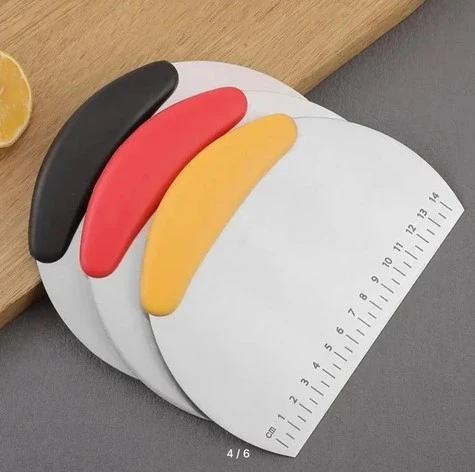Paslanmaz Çelik Hamur Kesme ve Şekillendirme Spatulası - 5