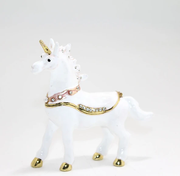 Swarovski Taşlı Tekli Unicorn Figürü ürün görseli