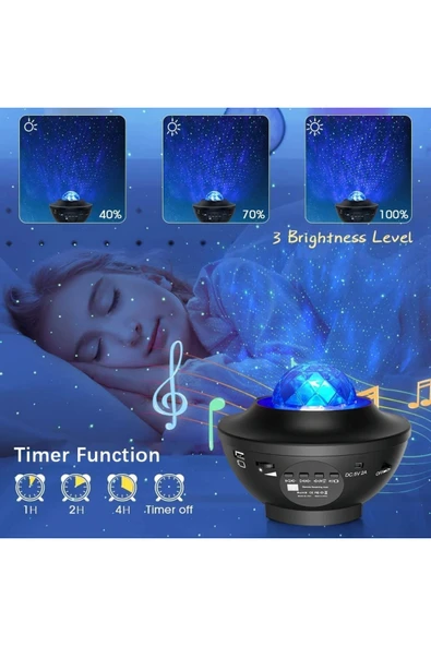 Galaxy Cover Multifonksiyon Projektör - 1