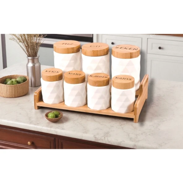 7'li Standlı Baharat Seti ürün görseli 1