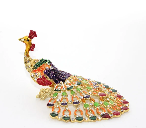 Swarovski Taşlı Tavuskuşu Model 2 ürün görseli