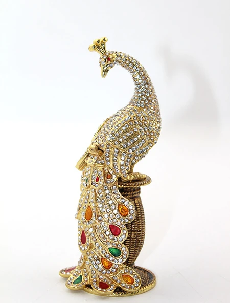 Swarovski Taşlı Tavuskuşu Model 4 ürün görseli