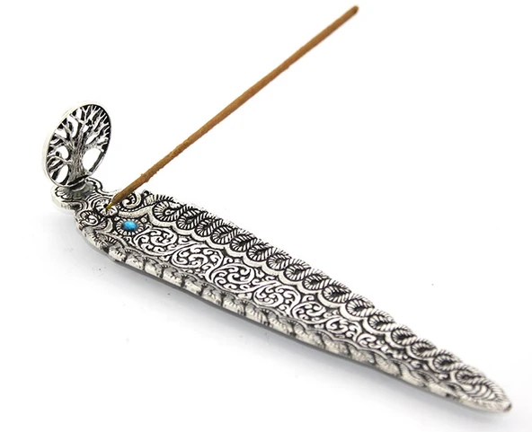 Metal Kayık Hayat Ağacı Tasarımı Tütsülük ürün görseli