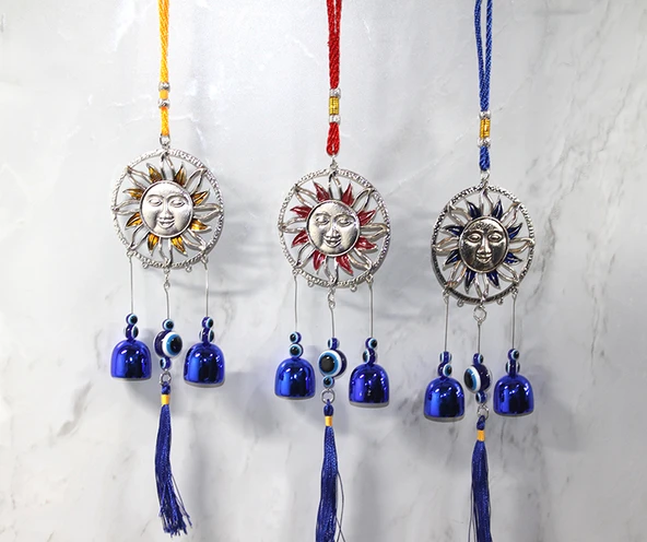 Metal Nazar Boncuğu Çan Model 13 ürün görseli 1