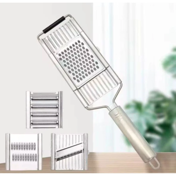 Paslanmaz Çelik 4'lü Set El Rendesi - Resim 2