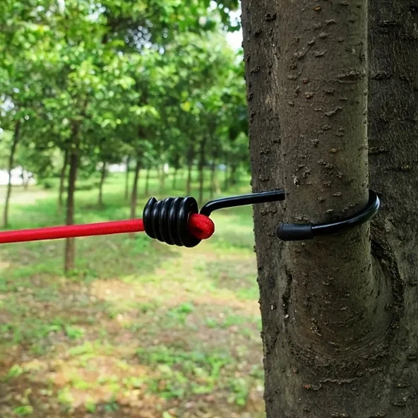 Taşınabilir Pratik Mandallı Çamaşır İpi - Resim 5