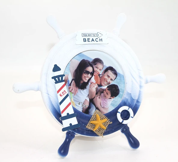 Ahşap Marin Dümenli Çerçeve Model 2 ürün görseli