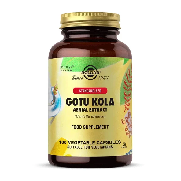 Solgar Gotu Kola Aerial Extract 100 Kapsül ürün görseli