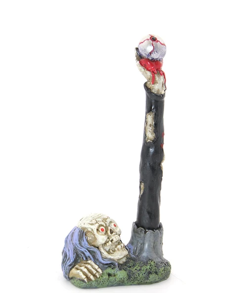 Polyester Kurukafa Tükenmez Kalem - Resim 2