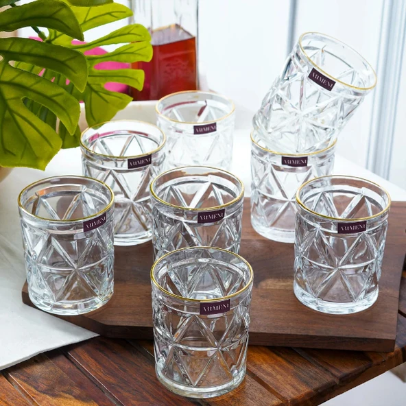 6'lı Kristal Meşrubat Bardağı 300 ml - 3