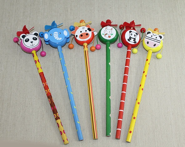 Ahşap Hayvan Figürlü Kurşun Kalem ürün görseli 1