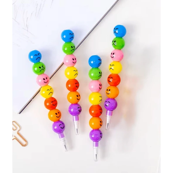 Emojili Yumurtlayan Kalem Seti 5'li - Resim 2