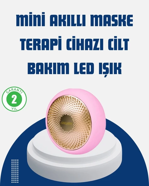 LED Işık Terapisi ve Termoterapi Özellikli Hızlı Cilt Bakım Cihazı ürün görseli