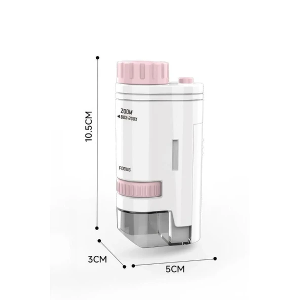 Portatif Mini Mikroskop - Resim 4