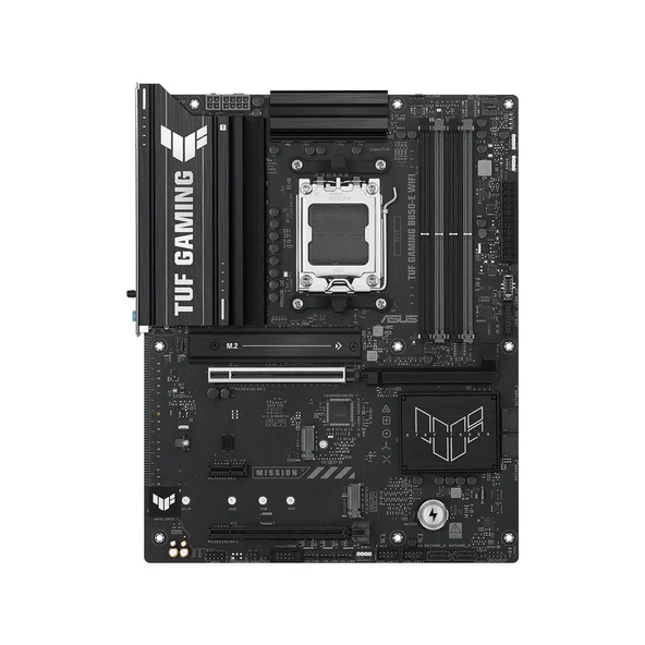 ASUS TUF GAMING B850-E WIFI AMD Soket AM5 B850 DDR5 8000+MT/s (OC) Wi-Fi 6E ATX Anakart - Resim 2