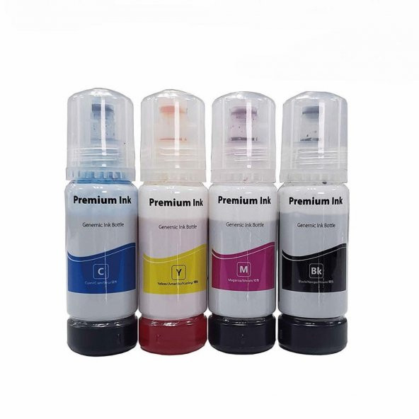 Epson L3160 Mürekkep 4 Renk 70 ml (Muadil)