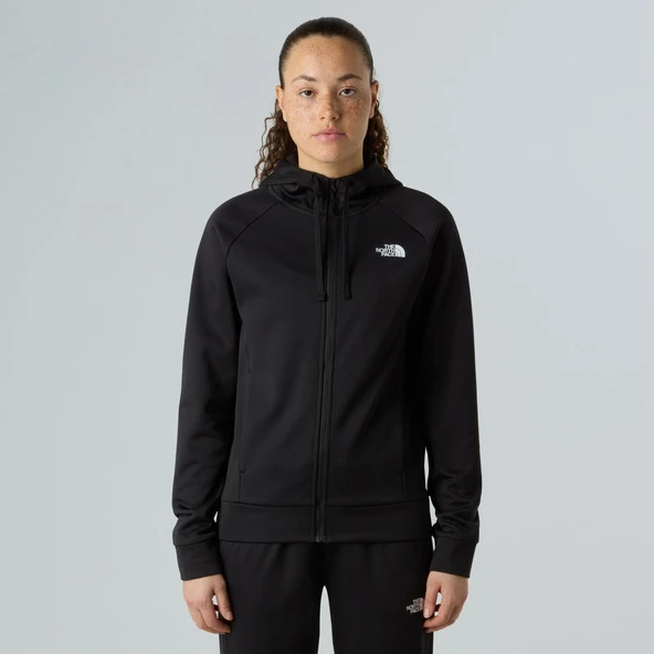 The North Face Kadın Reaxion 2.0 Tam  Fermuarlı Kapüşonlu Mont NF0A8DWBKS71 - Resim 3
