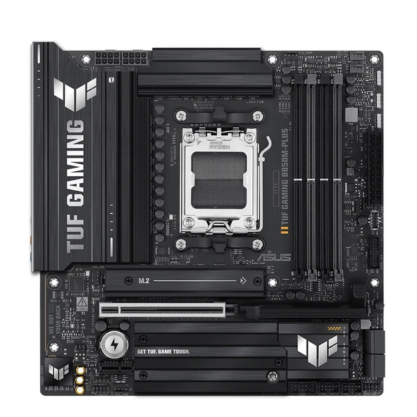 ASUS TUF GAMING B850M-PLUS AMD B850 DDR5 8000MHz (OC) Soket AM5 mATX Anakart - Resim 3