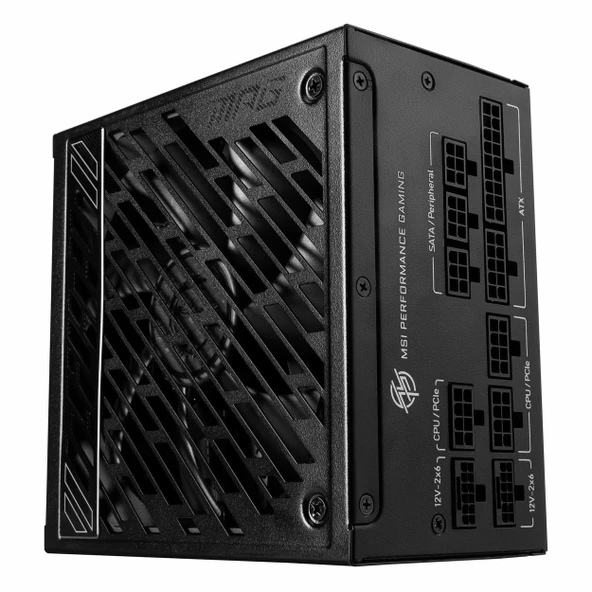 MSI MPG A1000G PCIE5 1000W 80+ Altın Modüler Güç Kaynağı - Resim 3