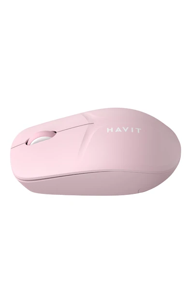 Havit MS48GT Kablosuz Sessiz Mouse - 1600 DPI Pembe - 2