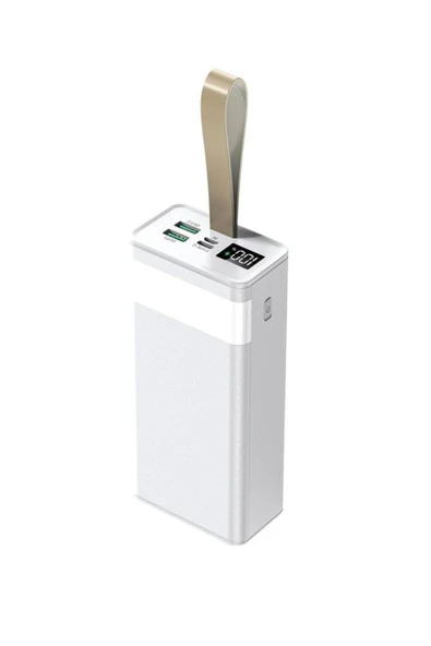 1033 22.5W Hızlı Şarj Özellikli Dijital Şarj Göstergeli Fenerli 30.000 Mah Powerbank - 2